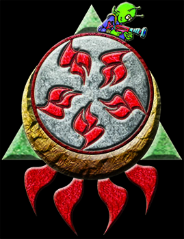 Large Loaded Red Ship